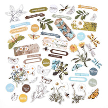 Load image into Gallery viewer, 49 And Market - Chipboard Set - Krafty Garden. The Krafty Garden Chipboard Set is a pack of non-adhesive backed chipboard elements that can be used to enhance any project. Available at Embellish Away located in Bowmanville Ontario Canada.