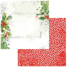 Load image into Gallery viewer, 49 And Market - Double-Sided Cardstock 12"X12" - Christmas Spectacular - Single Sheets. The Christmas collection is sure to be a timeless classic. This collection is filled with imagery of traditional Christmas classics in red, greens, gold and black. Available at Embellish Away located in Bowmanville Ontario Canada. Hidden Holiday