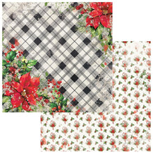 Load image into Gallery viewer, 49 And Market - Double-Sided Cardstock 12"X12" - Christmas Spectacular - Single Sheets. The Christmas collection is sure to be a timeless classic. This collection is filled with imagery of traditional Christmas classics in red, greens, gold and black. Available at Embellish Away located in Bowmanville Ontario Canada. Homespun