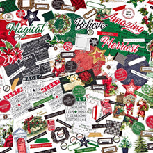 Load image into Gallery viewer, 49 And Market - Ephemera Bits - Christmas Spectacular 2023. 134 mix and match die-cut pieces. Pack is comprised of tags, doilies, sentiments, Christmas motifs and so much more! Pieces are die-cut from heavy weight cardstock. Available at Embellish Away located in Bowmanville Ontario Canada.