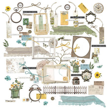 Load image into Gallery viewer, 49 And Market - Laser Cut Outs - Elements - Krafty Garden. 79 intricate designs that have been precision cut with lasers are simply amazing and versatile on any layout or design Available at Embellish Away located in Bowmanville Ontario Canada.