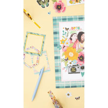 Load image into Gallery viewer, American Crafts - Ephemera Die-Cuts 66/Pkg - Journaling, Gold Foil - April And Ivy. Introducing April and Ivy by American Crafts- a paper collection that effortlessly combines vintage allure, eclectic flair, and vibrant energy. Available at Embellish Away located in Bowmanville Ontario Canada. Example by brand ambassador.