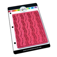 गैलरी व्यूवर में इमेज लोड करें, Catherine Pooler - Background Stamp - Fan Dance. The Fan Dance Background Stamp brings the beauty and lines of decorative fans in motion to your card base. Stamp in any color you chose to create a lovely pattern to your card. Available at Embellish Away located in Bowmanville Ontario Canada.