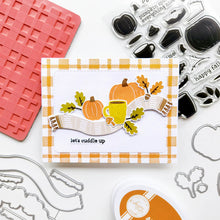 Load image into Gallery viewer, Catherine Pooler - Background Stamp - Flannel. Available at Embellish Away located in Bowmanville Ontario Canada. Example by Catherine Pooler Brand ambassador.