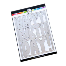 Load image into Gallery viewer, Catherine Pooler - Cover Plate Die - Balloon Letter Birthday. Available at Embellish Away located in Bowmanville Ontario Canada.