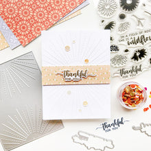 Load image into Gallery viewer, Catherine Pooler - Cover Plate Die - Dusk 'Til Dawn. Available at Embellish Away located in Bowmanville Ontario Canada. Example by Catherine Pooler Designs.