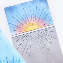 Load image into Gallery viewer, Catherine Pooler - Cover Plate Die - Dusk 'Til Dawn. Available at Embellish Away located in Bowmanville Ontario Canada. Example by Catherine Pooler Designs.