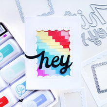 Load image into Gallery viewer, Catherine Pooler - Die - Ruffles for Rectangles. Available at Embellish Away located in Bowmanville Ontario Canada. Example by Catherine Pooler Designs.