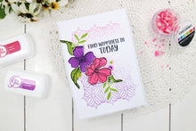 Cargar imagen en el visor de la galería, Catherine Pooler - Stamp Set - Dogwoods In Bloom. Classic florals and geometrics are some of our favorite things to mix and match. This month, you are going to love the two-step stamps in the Dogwoods in Bloom Stamp Set. Create all occasion cards with this classic and modern floral set. Don't forget the Dogwoods in Blooms dies to add dimension to your floral pieces. Available at Embellish Away located in Bowmanville Ontario Canada. Card examples by Catherine Pooler.