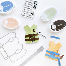 Load image into Gallery viewer, Catherine Pooler - Dies - Vest Gift Ever. Available at Embellish Away located in Bowmanville Ontario Canada. Life Vest example by brand ambassador.