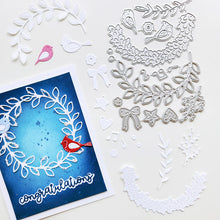 Load image into Gallery viewer, Catherine Pooler - Dies - Welcome Wreath. Available at Embellish Away located in Bowmanville Ontario Canada. Example by Catherine Pooler Designs.