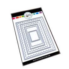 Load image into Gallery viewer, Catherine Pooler - Frame Die - Dots & Scallops. One of our favorites is the Scallops & Dots layering dies, but sometimes we wanted our layers to work the other way around...so introducing the Dot & Scallops Dies. Available at Embellish Away located in Bowmanville Ontario Canada.