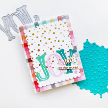 Load image into Gallery viewer, Catherine Pooler - Hot Foil Plate - Flurries. Inspired by our Flurries Slimline Die, this plate features a pattern that covers 3/4 of your card, creating a stunning snowfall effect. Available at Embellish Away located in Bowmanville Ontario Canada. Card example by Catherine Pooler Designs.