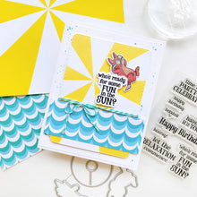 Load image into Gallery viewer, Catherine Pooler - Patterned Paper - Big Splash. Available at Embellish Away located in Bowmanville Ontario Canada. Example by Catherine Pooler designs brand ambassador.