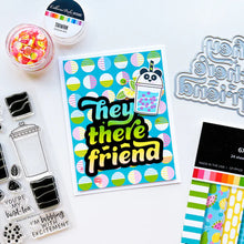 Load image into Gallery viewer, Catherine Pooler - Patterned Paper - Bubbleberry. Bubbleberry Patterned Paper is a joyous mix featuring a party combo of It's a Girl, Limoncello, Lime Rickey, Cummerbund, Aquatini and Pucker Up. Available at Embellish Away located in Bowmanville Ontario Canada. Example by brand ambassador.