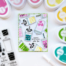 Load image into Gallery viewer, Catherine Pooler - Patterned Paper - Bubbleberry. Bubbleberry Patterned Paper is a joyous mix featuring a party combo of It's a Girl, Limoncello, Lime Rickey, Cummerbund, Aquatini and Pucker Up. Available at Embellish Away located in Bowmanville Ontario Canada. Example by brand ambassador.