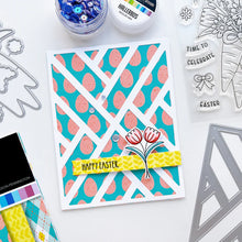 Load image into Gallery viewer, Catherine Pooler - Patterned Paper - Easterpalooza. Let's celebrate the season with the Easterpalooza Patterned Paper. This bright and vibrant pack is full of easter and spring inspired prints and patterns. Available at Embellish Away located in Bowmanville Ontario Canada. Example by brand ambassador.