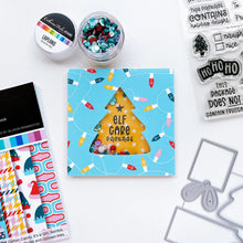 Charger l'image dans la galerie, Catherine Pooler - Patterned Paper - Holiday De-Lights. When trimming the tree, don't forget the holiday de-lights! The Holiday De-Lights Patterned Paper is a quintessential holiday mix of patterns and prints! Available at Embellish Away located in Bowmanville Ontario Canada. Example by brand ambassador.