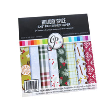 Load image into Gallery viewer, Catherine Pooler - Patterned Paper - Holiday Spice. Add a touch of festive flair to your projects. This traditional mix of patterns and prints showcases abundant holiday floral and greenery, all in a classic Spa Color combo. Available at Embellish Away located in Bowmanville Ontario Canada.