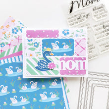 Load image into Gallery viewer, Catherine Pooler - Patterned Paper - Swan Lake. Plaid print, a timeless touch. Available at Embellish Away located in Bowmanville Ontario Canada. Example by Catherine Pooler Designs brand ambassador.