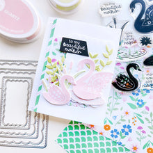 Load image into Gallery viewer, Catherine Pooler - Patterned Paper - Swan Lake. Plaid print, a timeless touch. Available at Embellish Away located in Bowmanville Ontario Canada. Example by Catherine Pooler Designs brand ambassador.