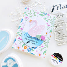 Load image into Gallery viewer, Catherine Pooler - Patterned Paper - Swan Lake. Plaid print, a timeless touch. Available at Embellish Away located in Bowmanville Ontario Canada. Example by Catherine Pooler Designs brand ambassador.