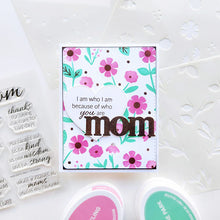 Load image into Gallery viewer, Catherine Pooler - Sentiment Stamps - Inside Out for Mom. Available at Embellish Away located in Bowmanville Ontario Canada. Example by Catherine Pooler brand ambassador.