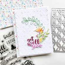Load image into Gallery viewer, Catherine Pooler - Sentiments Stamp & Die Set - Stated Simply. Available at Embellish Away located in Bowmanville Ontario Canada. Example by Catherine Pooler Designs.