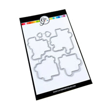 Load image into Gallery viewer, Catherine Pooler - Sentiments Stamp & Die Set - Sweet Nothings. Whisper some sweet nothings to your favorite people. This set has coordinating dies for it's large statement sentiments like "I think you're cute" and "so glad we're a thing". Available at Embellish Away located in Bowmanville Ontario Canada