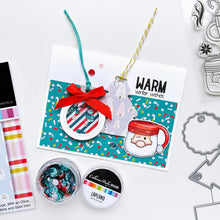 Charger l'image dans la galerie, Catherine Pooler - Sentiments Stamps - No Shaking. Make the perfect gift tags this season with the No Shaking Sentiments Stamp Set. This adorable set has cute sentiments like "this package does not contain fruitcake" and "do not open 'til Christmas". Available at Embellish Away located in Bowmanville Ontario Canada. Example by brand ambassador.