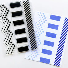 Load image into Gallery viewer, Catherine Pooler - Stamp - Yay Stripes. Available at Embellish Away located in Bowmanville Ontario Canada. Example by Catherine Pooler Designs.