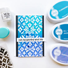 Charger l'image dans la galerie, Catherine Pooler - Stamp Set - Baroque Garden. Don't you love a sophisticated floral? The background design stamp in the Baroque Garden Stamp Set will pair perfectly with floral layering. Grab one of the sentiments to round out your card. Available at Embellish Away located in Bowmanville Ontario Canada. Example by brand ambassador.