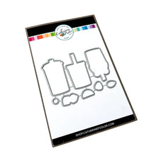 Load image into Gallery viewer, Catherine Pooler - Stamp & Die Set - Boba with My Best-tea. Sharing a drink with a friend is a favorite past time. Create your own boba, smoothie, or special iced drink with the fun Boba with My Best-tea Stamp Set and coordinating dies. Available at Embellish Away located in Bowmanville Ontario Canada