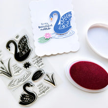 Load image into Gallery viewer, Catherine Pooler - Stamp & Die Set - Flight of Fancy. Available at Embellish Away located in Bowmanville Ontario Canada. Example by Catherine Pooler Designs brand ambassador.