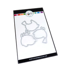 Load image into Gallery viewer, Catherine Pooler - Stamp & Die Set - Flock of Friends. The Flock of Friends Set will warm your heart with its scarf clad birdies and loving sentiments. Use the Flock of Friends Dies to pop out the lovely birdies. Available at Embellish Away located in Bowmanville Ontario Canada