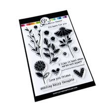 Load image into Gallery viewer, Catherine Pooler - Stamp & Die Set - Flower Forest. The oversized blooms and stems from the Flower Forest Stamp Set are perfect alone or together to create cards for all occasions. Available at Embellish Away located in Bowmanville Ontario Canada.