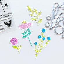 Load image into Gallery viewer, Catherine Pooler - Stamp & Die Set - Flower Forest. The oversized blooms and stems from the Flower Forest Stamp Set are perfect alone or together to create cards for all occasions. Available at Embellish Away located in Bowmanville Ontario Canada.