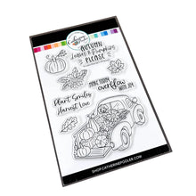 Load image into Gallery viewer, Catherine Pooler - Stamp - Pumpkin Pick-Up. Just need to the Stamp Set? Straight from the farm, the Pumpkin Pick-Up Stamp Set is the quintessential fall image! Available at Embellish Away located in Bowmanville Ontario Canada.