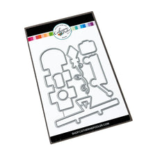 Load image into Gallery viewer, Catherine Pooler - Stamp & Die Set - Recess. It's time for everybody's favorite subject-Recess! Grab the Recess Stamp Set and coordinating dies with all the essentials of nostalgic playground games like see-saw and hop scotch. Available at Embellish Away located in Bowmanville Ontario Canada.