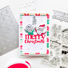 Load image into Gallery viewer, Catherine Pooler - Sentiments Stamp & Die Set - Santa's Crew. Available at Embellish Away located in Bowmanville Ontario Canada. Example by Erika at Catherine Pooler Designs.