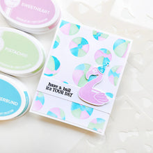 Load image into Gallery viewer, Catherine Pooler - Stamp & Die Set - Swim Sip Repeat. Available at Embellish Away located in Bowmanville Ontario Canada. Example by Catherine Pooler Designs Ambassador.