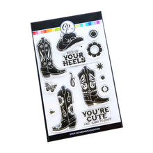 Load image into Gallery viewer, Catherine Pooler - Stamp & Die Set - These Boots. Available at Embellish Away located in Bowmanville Ontario Canada.