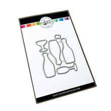 Load image into Gallery viewer, Catherine Pooler - Stamp & Die Set - This Calls for Champagne. Time to celebrate and pop the bubbly! The This Calls for Champagne Stamp Set and Coordinating Dies are ready for a party any time of year. Available at Embellish Away located in Bowmanville Ontario Canada