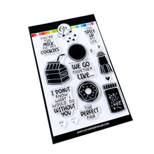 Load image into Gallery viewer, Catherine Pooler - Stamp & Die Set - We Go Together. We go together like donuts and sprinkles! Ready for your cards and projects for Valentines Day, celebrating your bestie, or any day you want to let the one you love know you are "the perfect pair"! Available at Embellish Away located in Bowmanville Ontario Canada