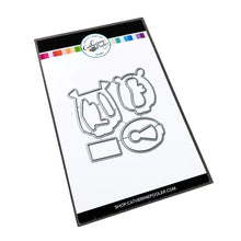 Load image into Gallery viewer, Catherine Pooler - Stamp & Die Set - Who's Hoo. Hoo's the cutest little card maker you ever did see? The Who's Hoo Set is a perfect flock of feathered friends ready to celebrate. Available at Embellish Away located in Bowmanville Ontario Canada.