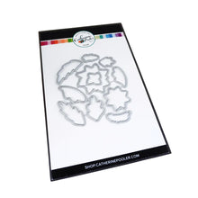 Load image into Gallery viewer, Catherine Pooler - Stamp & Die Set - Winter Arrangement. The Winter Arrangement Floral Stamp & Die Set has a variety of stamps to color or layer for creating beautiful wreaths and swags. Create layers using the dies to make your wreath building a breeze. Available at Embellish Away located in Bowmanville Ontario Canada