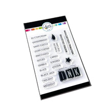 Load image into Gallery viewer, Catherine Pooler - Stamps - Neutral Colors. Label your swatches and get organized with the Neutrals Colors Stamp Set. This set includes each of the Neutrals Color Ink Names as an individual stamp. Available at Embellish Away located in Bowmanville Ontario Canada.