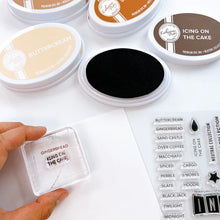 Load image into Gallery viewer, Catherine Pooler - Stamps - Neutral Colors. Label your swatches and get organized with the Neutrals Colors Stamp Set. This set includes each of the Neutrals Color Ink Names as an individual stamp. Available at Embellish Away located in Bowmanville Ontario Canada.