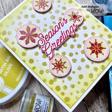 Load image into Gallery viewer, Catherine Pooler - WOW - Special Color Embossing Glitter - Regular - With an Olive. Available at Embellish Away located in Bowmanville Ontario Canada. Card example by Aditi Mahajan.