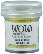 Load image into Gallery viewer, Catherine Pooler - WOW - Special Color Embossing Glitter - Regular - With an Olive. Available at Embellish Away located in Bowmanville Ontario Canada.